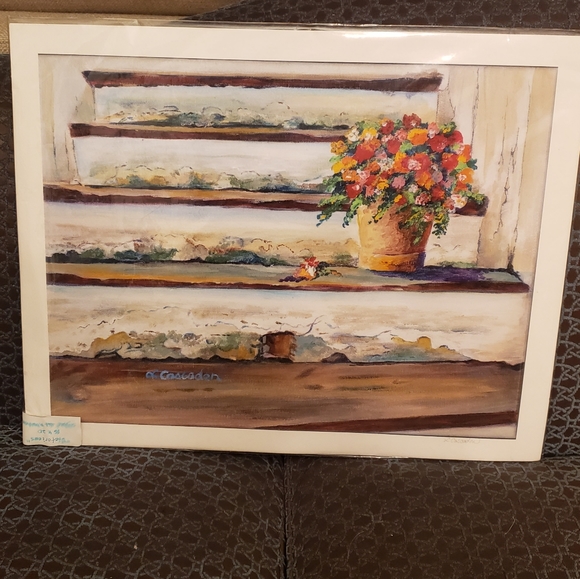 "Steps" Fine Art Print by artist L. Cascaden, Size 16x20 - Picture 5 of 6